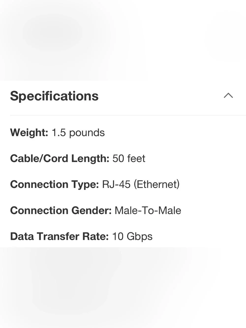 2 Pack Cat6 Ethernet Cable - 10Gbps High Speed LAN